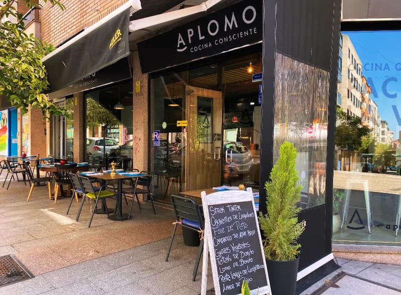 Restaurante Aplomo. (Foto: Instagram @aplomocc)