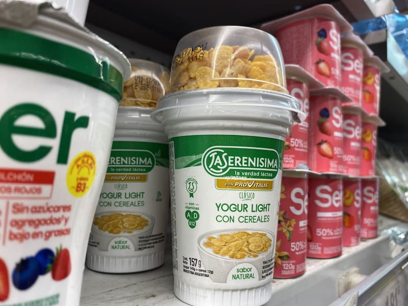 Yogurísimo, Villavicencio y la línea de yogures La Serenísima son algunas de las marcas de Danone.