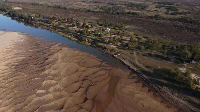 Es histórica la bajante del Paraná