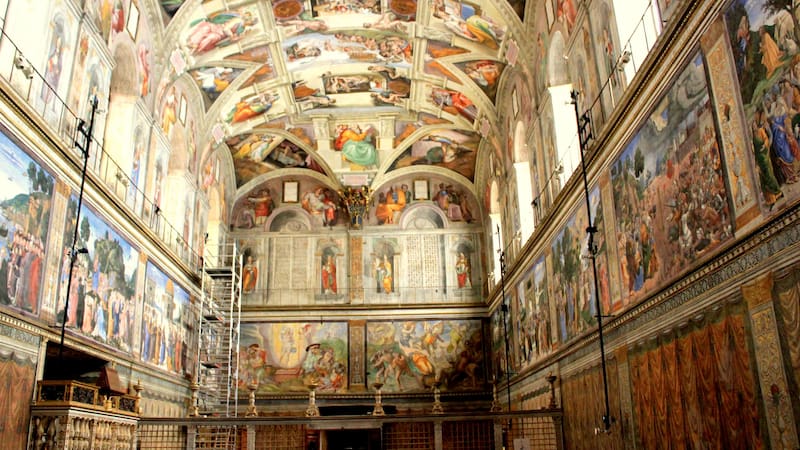 Los frescos de la Capilla Sixtina revelan secretos ocultos relacionados con la anatomía humana