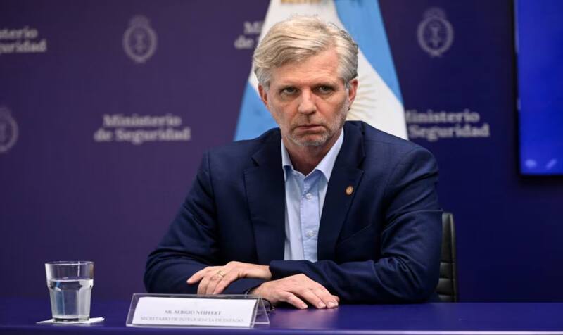 El titular de la SIDE, Sergio Neiffert