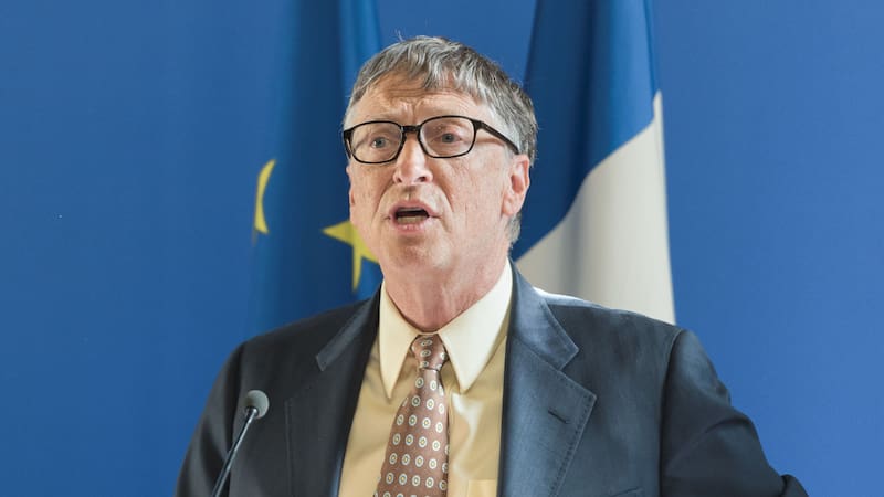 Bill Gates, ex director ejecutivo de Microsoft.
