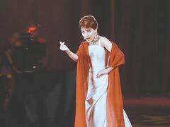 Histórico: María Callas vuelve a la Argentina en forma de holograma