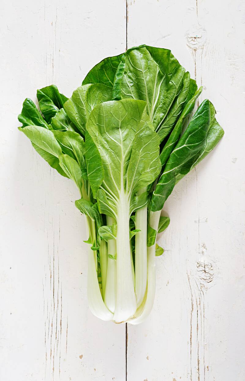 Tipo de acelga china. Fuente: Freepik.