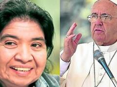 El Papa invitó a Margarita Barrientos, pero ahora ella dijo que no