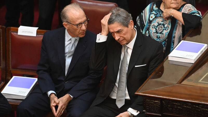 Carlos Rosenkrantz y Horacio Rosatti, ministros de la Corte Suprema de Justicia.