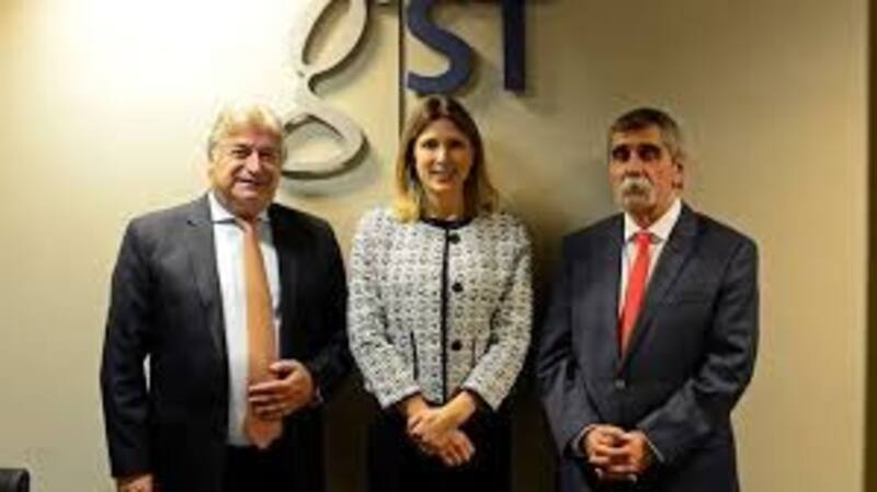 Pablo Peralta, Isela Costantini y Rodolfo Domínguez, accionistas y CEO de Grupo ST.