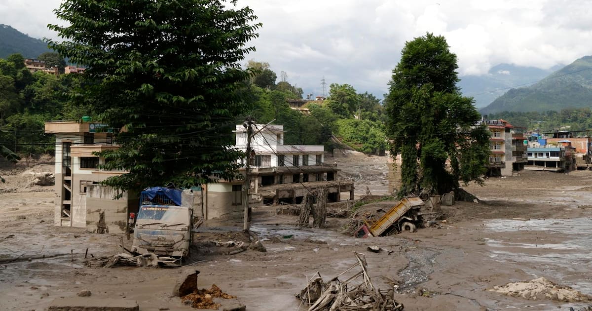 Photo: Cronista inundaciones nepal