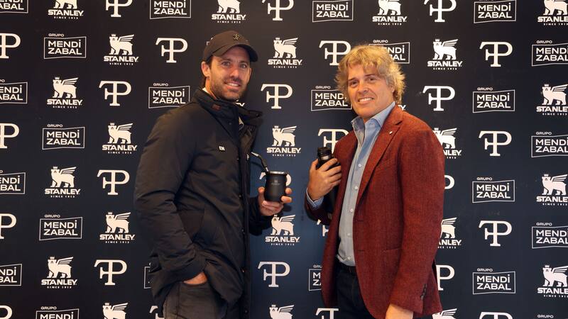 Facundo Pieres junto a Facundo Mendizabal