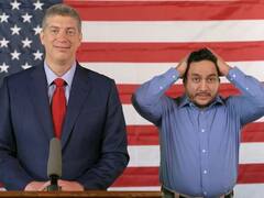 "Se acabó la fiesta": la fuerte advertencia antiinmigrante de un importante candidato a gobernador