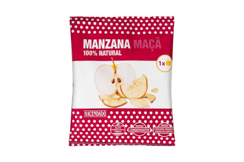A pesar de dejar de comercializar la manzana deshidratada, Mercadona sigue comercializando otros productos de esa línea.