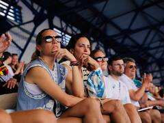 Luciana Aymar alentó a Las Leonas en París 2024