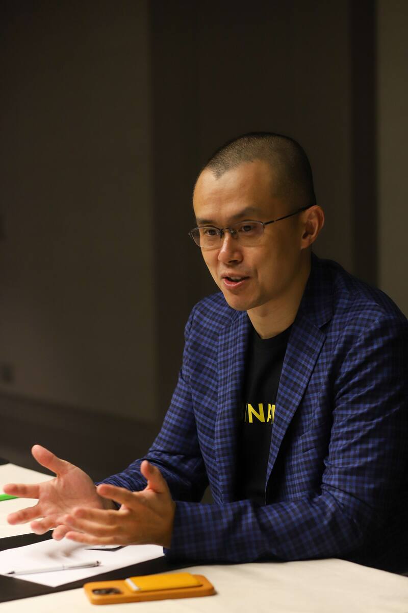 El CEO de Binance estuvo en el país por tan solo un par de días.