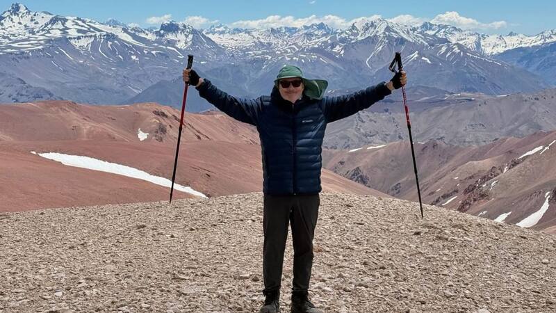 Martín Varsavsky suele visitar el lugar que se ubica a 150 km de San Rafael, Mendoza.