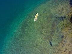 El increíble circuito de playas secretas y lagos escondidos en Bariloche