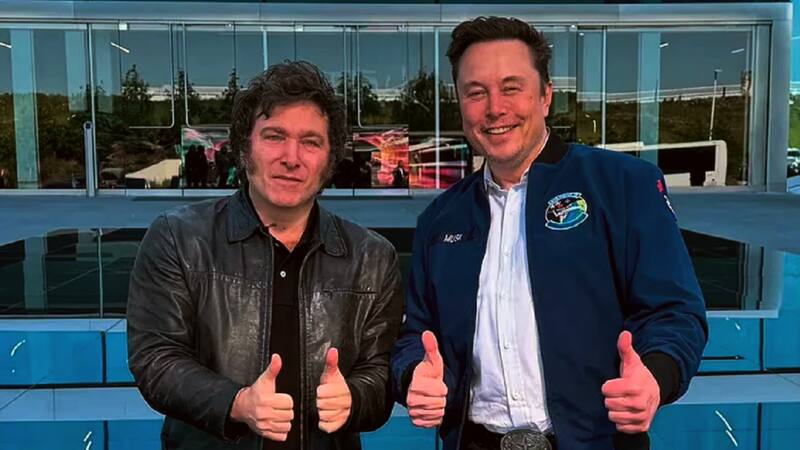 Musk apoyo el Gobierno de Milei con una favorable predicción.