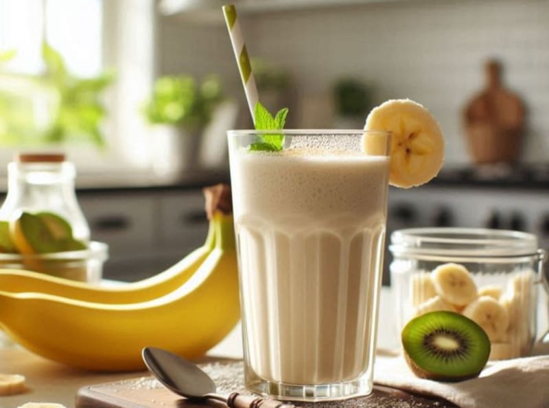 El licuado casero de proteína 100% natural con el que podrás aumentar masa muscular en un santiamén.