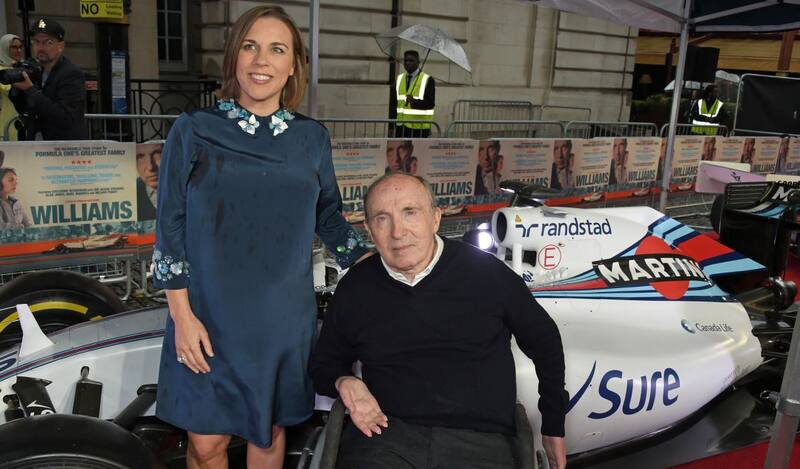 Williams, junto a su hija Claire