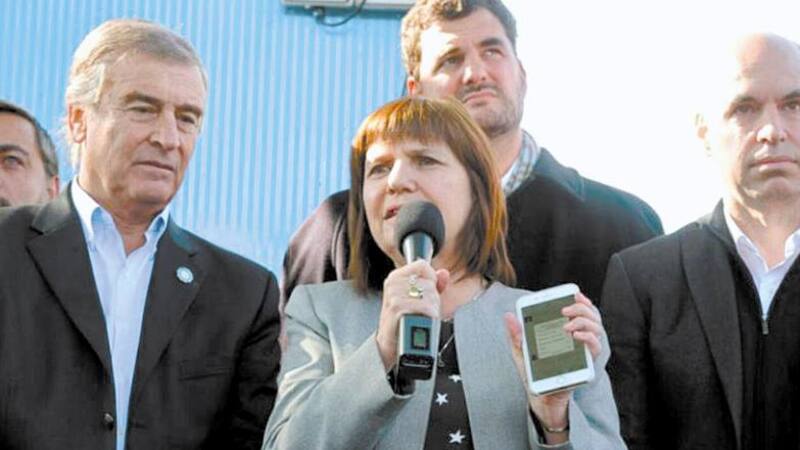 Los ministros Aguad y Bullrich negaron que militares patrullen las calles