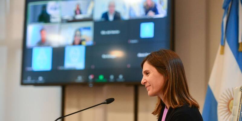 Fernanda Raverta, titular de ANSES.