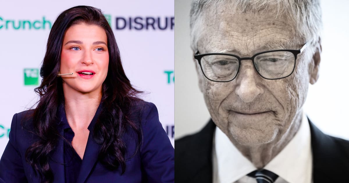 Photo: cronista.com Phoebe Gates y Bill Gates