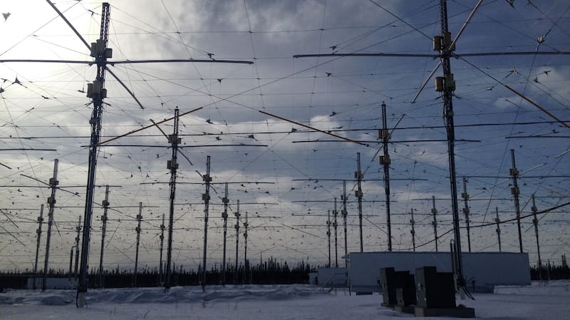 El proyecto HAARP tiene como objetivo estudiar la ionosfera, la capa más externa de la atmosfera. Fuente: Christopher Fallen