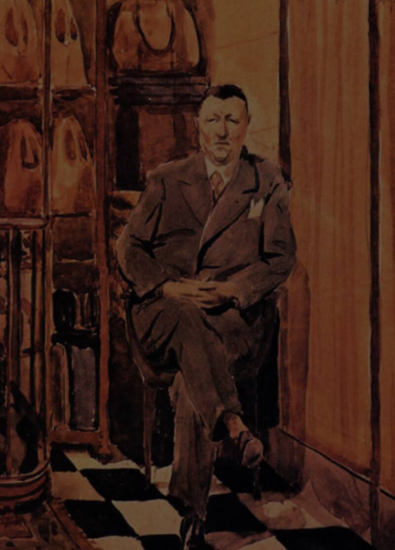 Mario Prada abrió su tienda de productos de cuero en Milán en 1913.