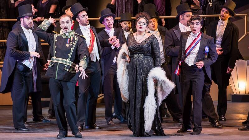 "La viuda alegre" (Foto: prensa Juventus Lyrica)