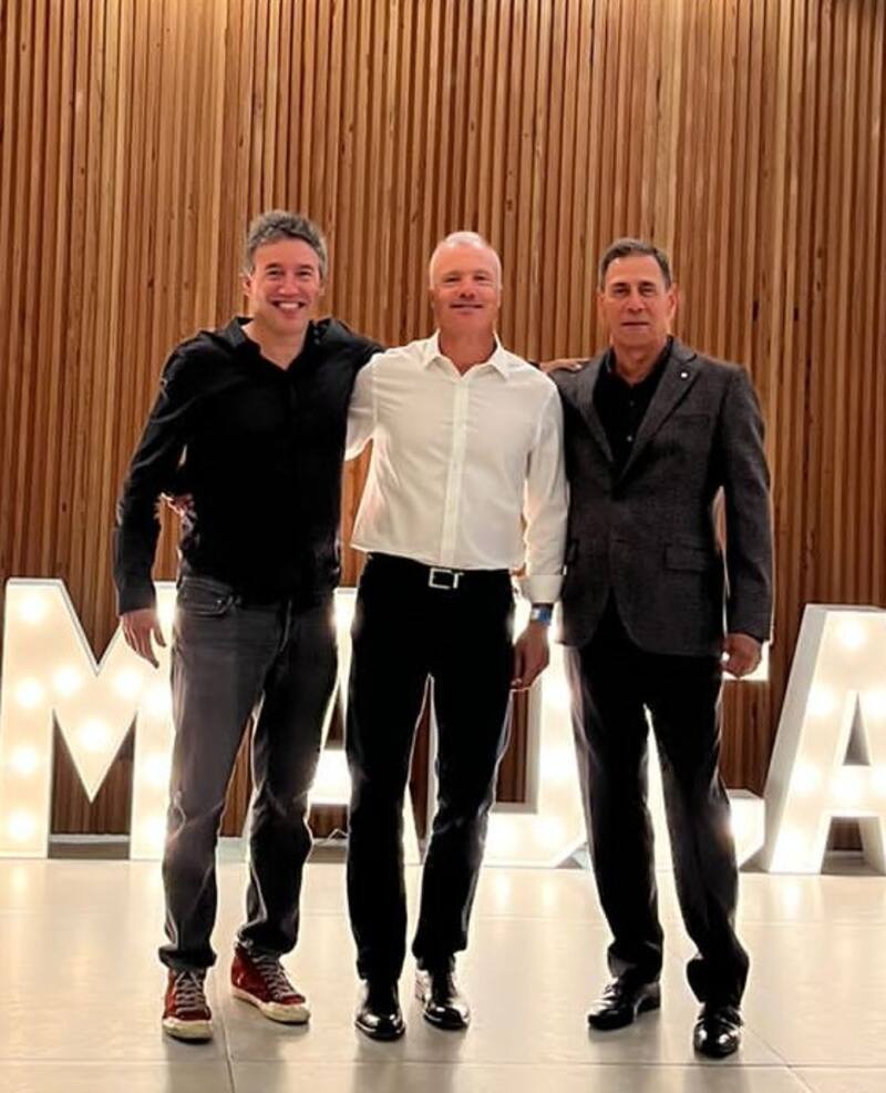 Las tres nuevas incorporaciones de Adcap: Gerónimo Timerman, 'Klaus' Boueke y Hernán Pflaum.