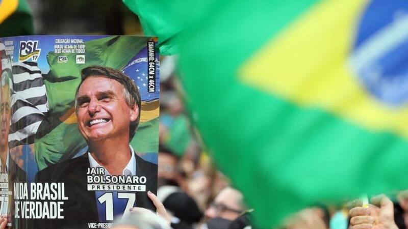 Las encuestas señalan que Bolsonaro obtendría una sólida victoria en el ballotage del 28 de octubre
