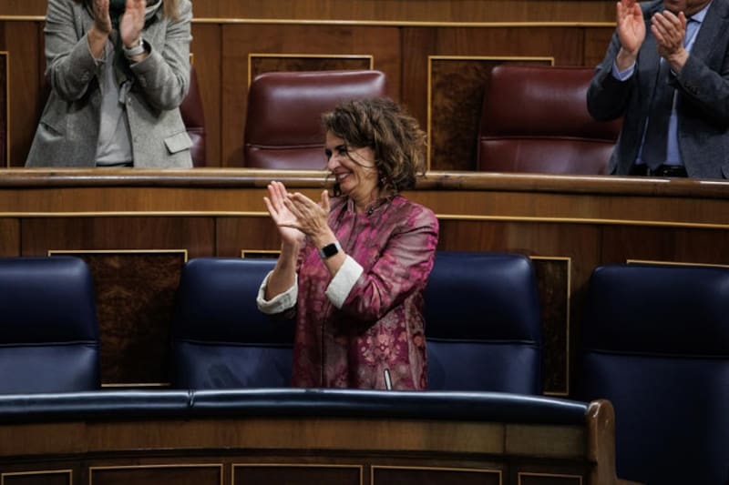 La ministra de Hacienda y Función Pública, María Jesús Montero. (Foto: Europa Press).