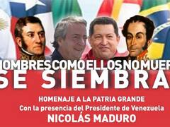 Cómo será el acto ultra k en el que participará Maduro