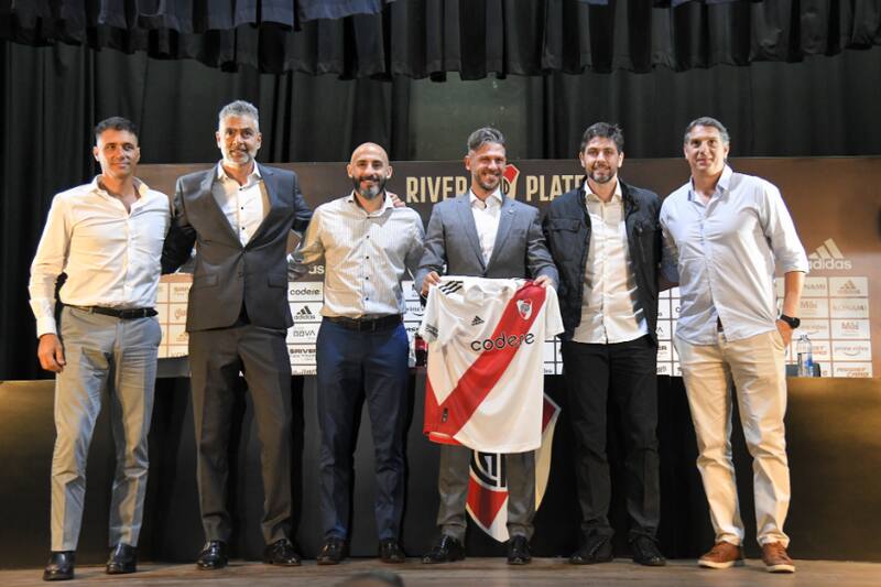 El cuerpo técnico que acompañará a Martín Demichelis.