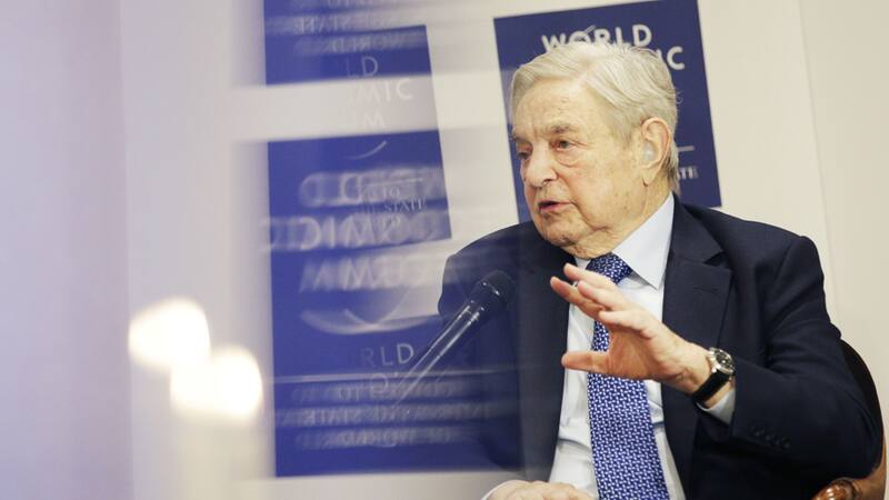 A sus 91 años, George Soros fue orador en el Foro Económico de Davos. BLOOMBERG
