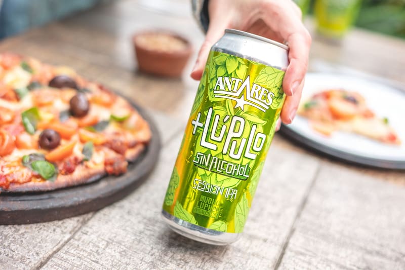Antares experimentó durante más de tres años hasta el lanzamiento de su IPA 0% alcohol.