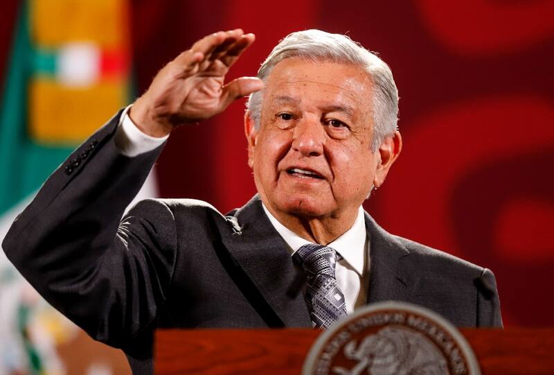 AMLO no cree que Estados Unidos construya 36 kilómetros más de muro fronterizo. Fuente: archivo