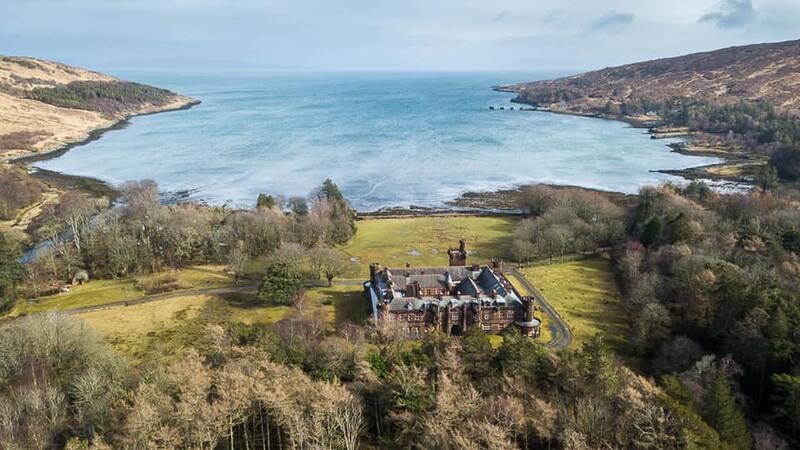 El paradisíaco pregio. Fotos: Amigos del Kinloch Castle.