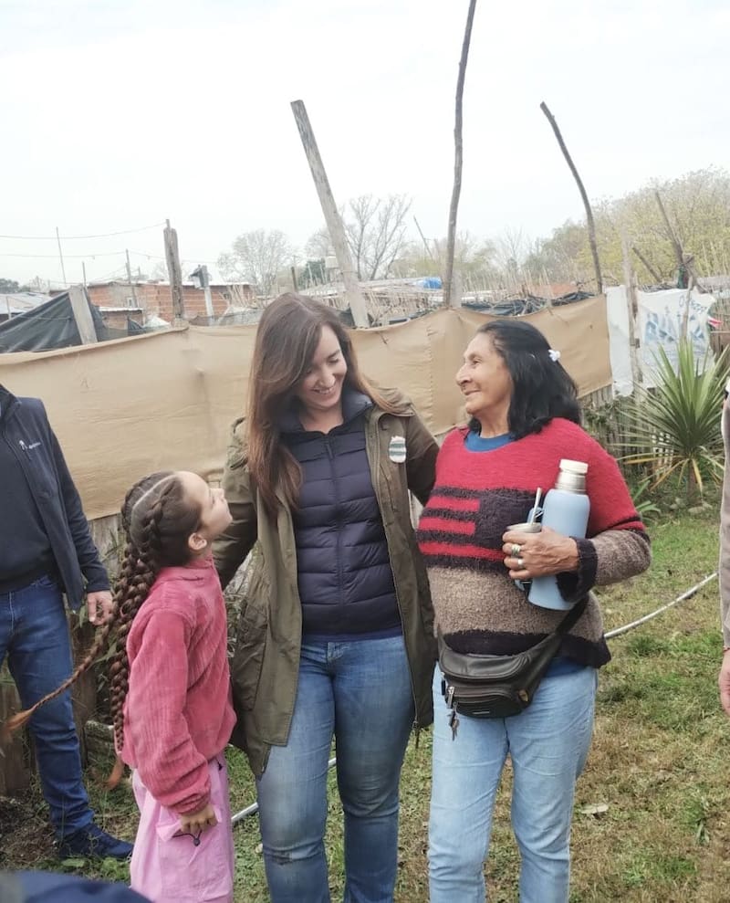 En Pilar Victoria Villarruel arrancó sus recorridas políticas por el Conurbano bonaerense