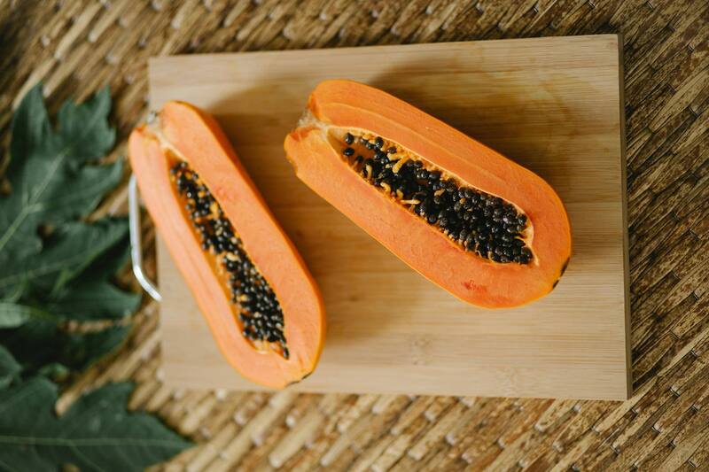Papaya fresca. Fuente: Pixabay.