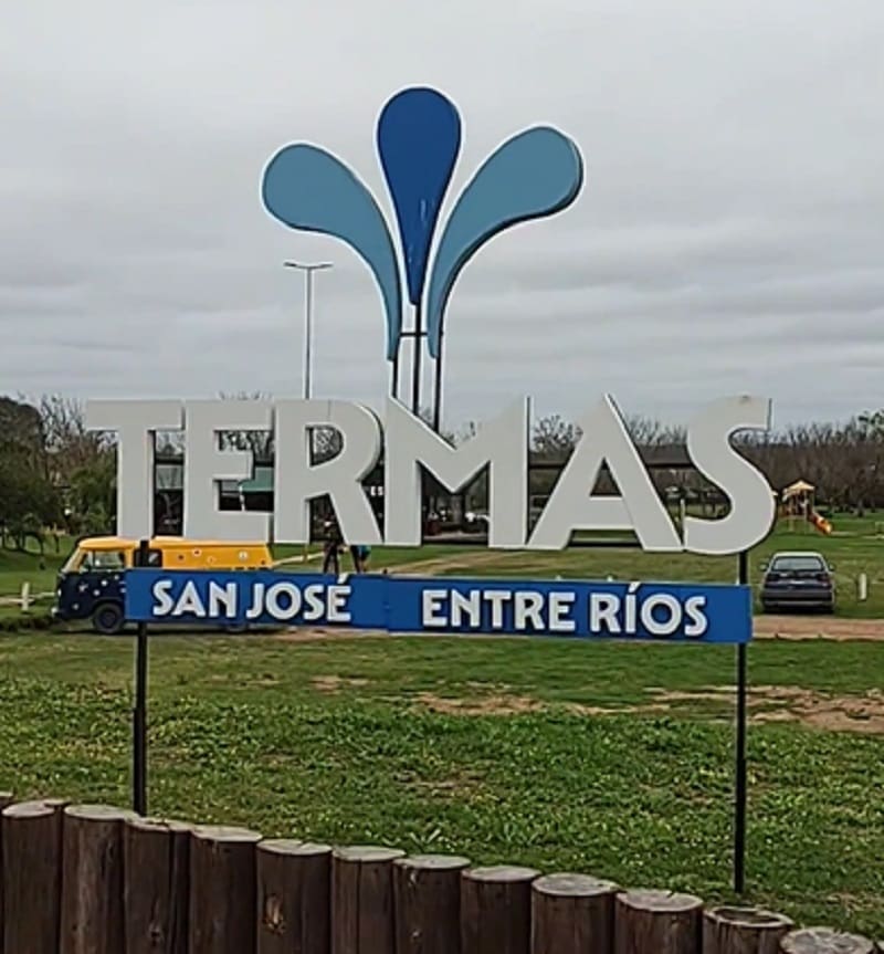 El ingreso a las Termas de San José. (Foto: archivo)