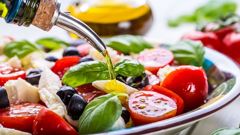 Dieta mediterránea. Fuente: Archivo.