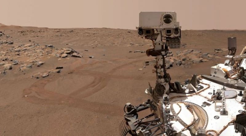 Robot de la NASA revela ruinas de "ciudades antiguas" en Marte. (Fuente: archivo).