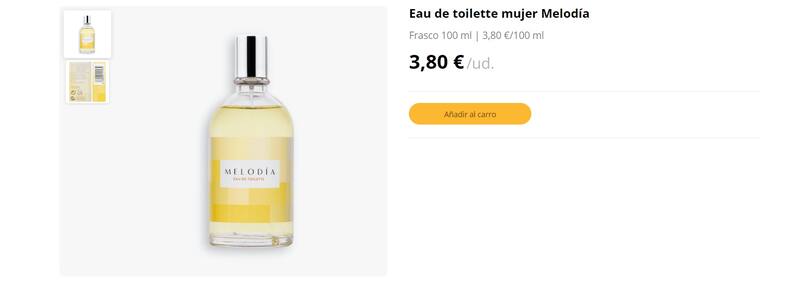 Los componentes de esta fragancia que ofrece Mercadona la acercan a otro de la firma estadounidense. (Foto: mercadona.es)