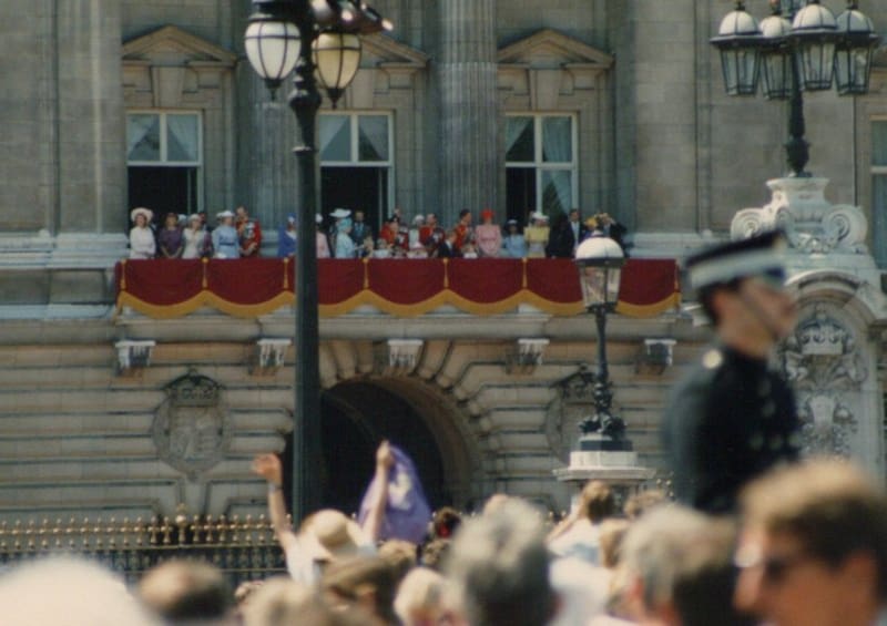 Balcón del Palacio del Palacio de Buckingham