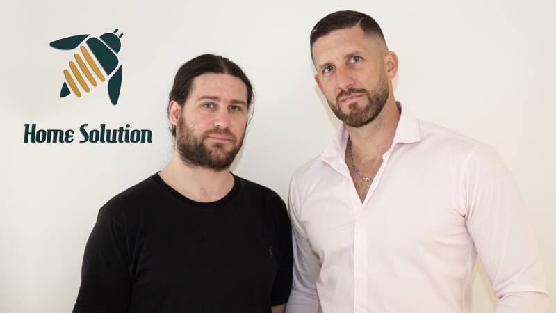 Matías Celani y Jorge Huck.