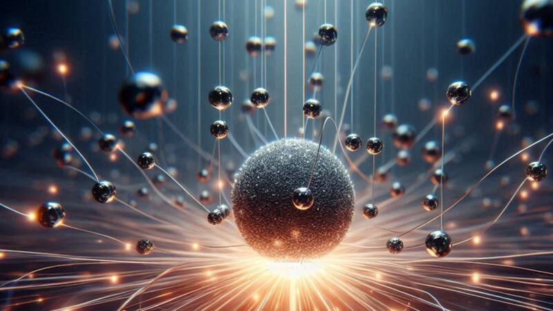 Este hallazgo, publicado en Nature Physics, revela una faceta desconocida de la materia. Fuente: Generador de Imágenes Microsoft Bing.