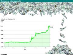 El dólar cayó a $ 28,41 por ventas del campo y de inversores de bono dual