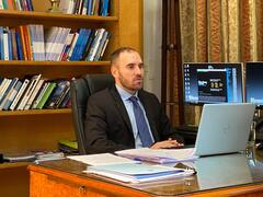 Guzmán buscará alivios ante el G20 en la semana de reuniones del FMI y el Banco Mundial