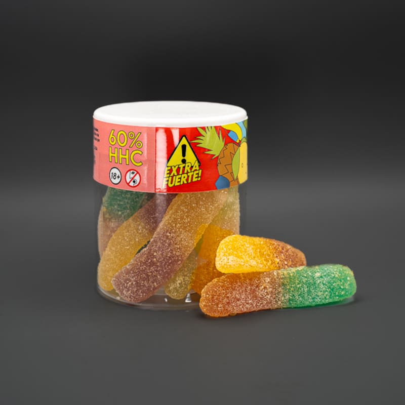 La AESAN ordenó retirar las gominolas Brandin´s HHC Gummies 60% HHC (Fuente: AESAN)