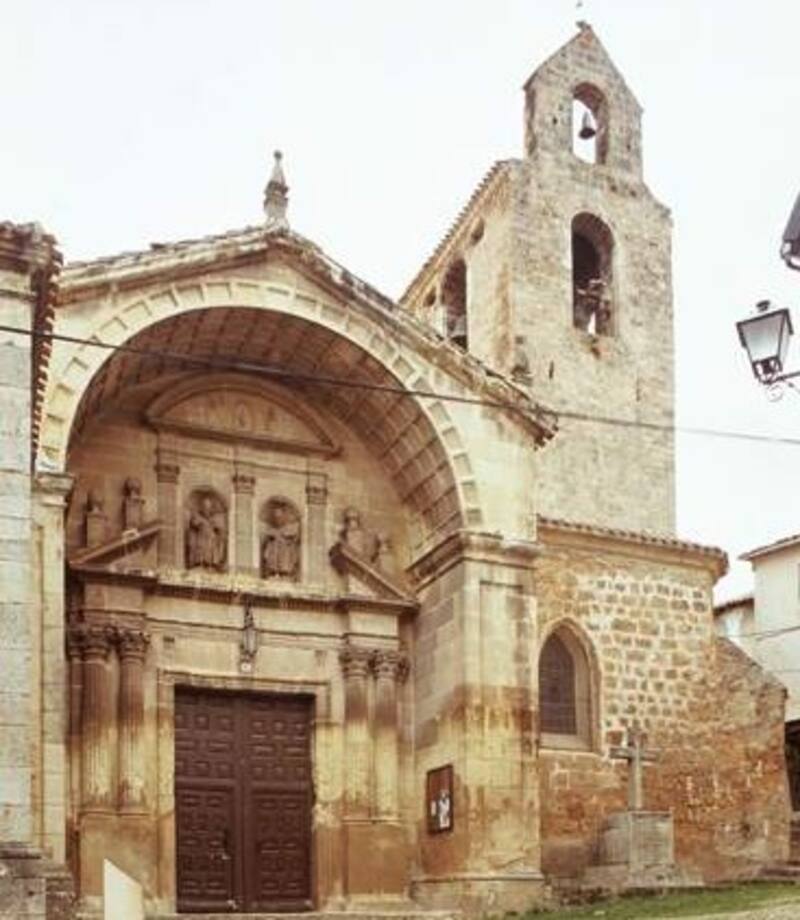 Iglesia de San Cosme y San Damián. (Fuente: Turismo de Castilla y León).